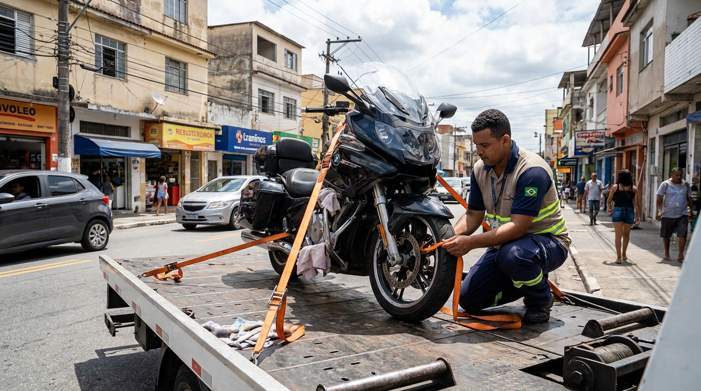 Guincho para Moto em Sobradinho‑DF