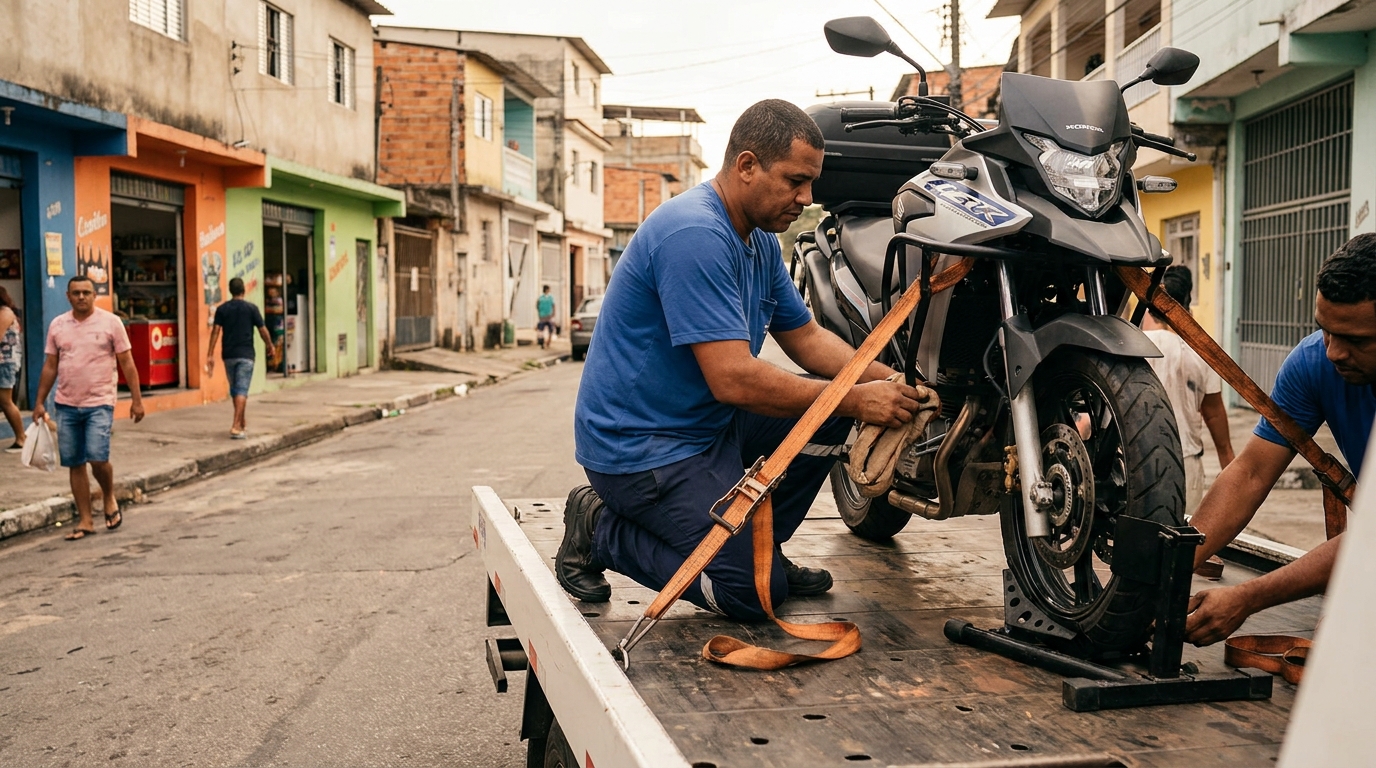 Guincho para Moto perto de mim em Sobradinho‑DF